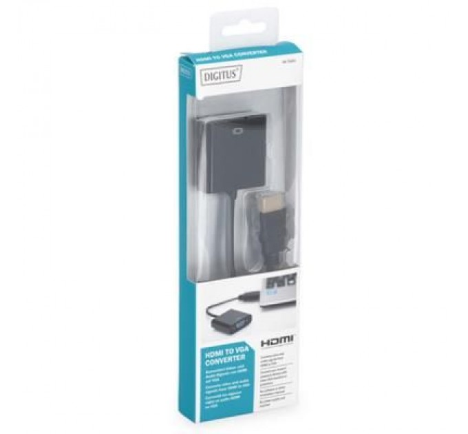 Digitus Перехідник HDMI to VGA Digitus (DA-70461)