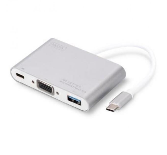 Digitus Перехідник Type-C to VGA/USB 3.0/Type-C Digitus (DA-70839)
