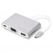 Digitus Перехідник Type-C to VGA/USB 3.0/Type-C Digitus (DA-70839)