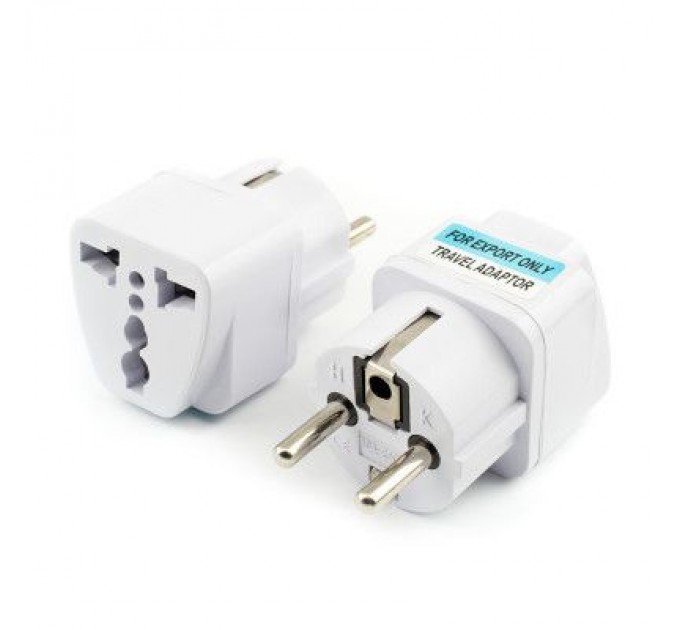 Atcom Перехідник Atcom UK/US-розетка - Евро-вилка (17441)