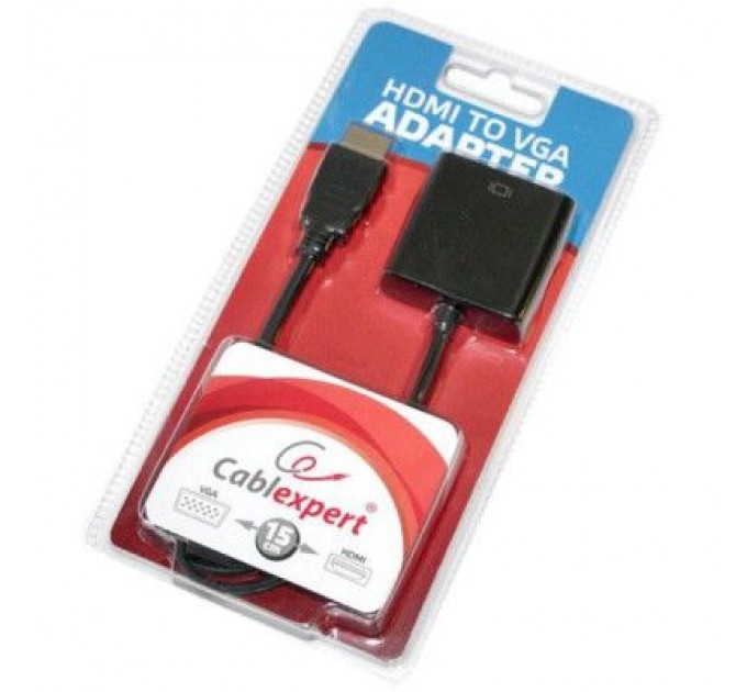 Cablexpert Перехідник HDMI to VGA Cablexpert (B-HDMI-VGA-03)