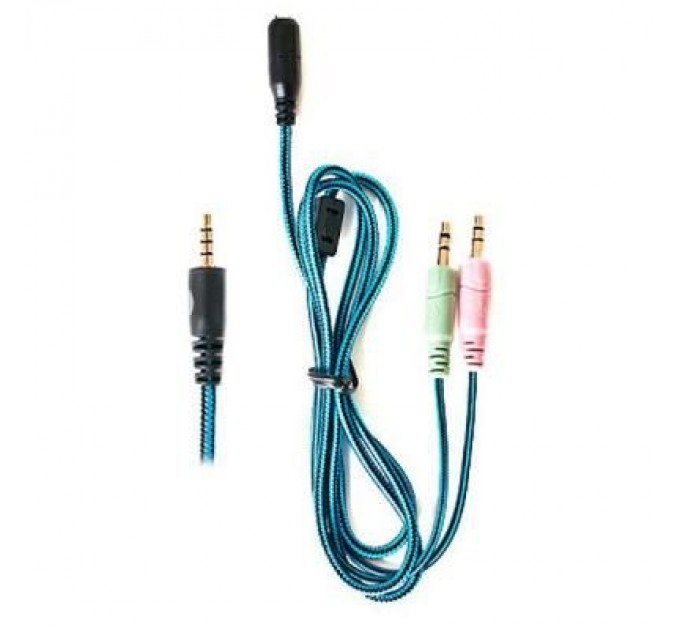 REAL-EL Навушники REAL-EL GDX-7500 black-blue