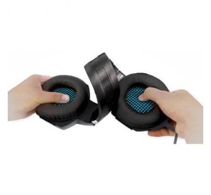 REAL-EL Навушники REAL-EL GDX-7500 black-blue