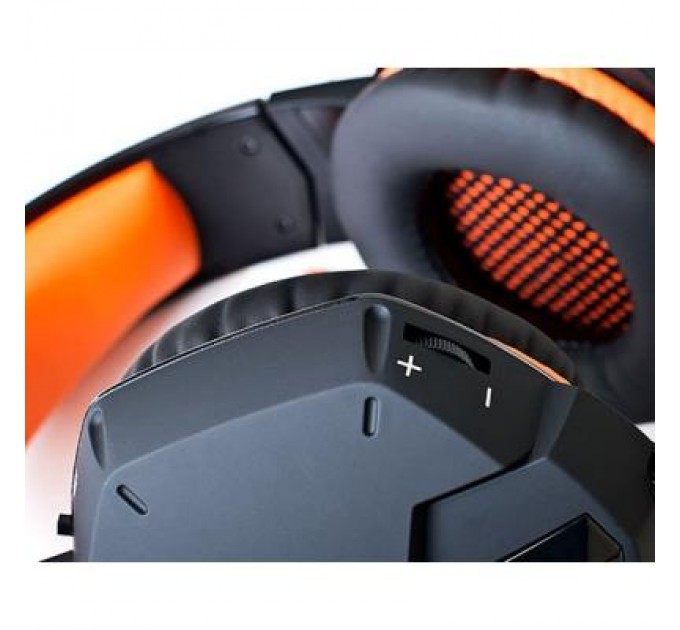 REAL-EL Навушники REAL-EL GDX-7700 SURROUND 7.1 black-orange