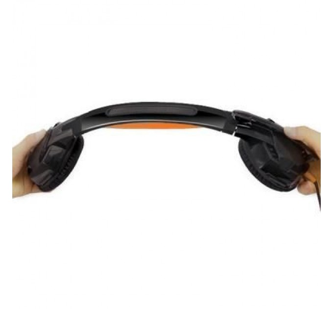 REAL-EL Навушники REAL-EL GDX-7700 SURROUND 7.1 black-orange