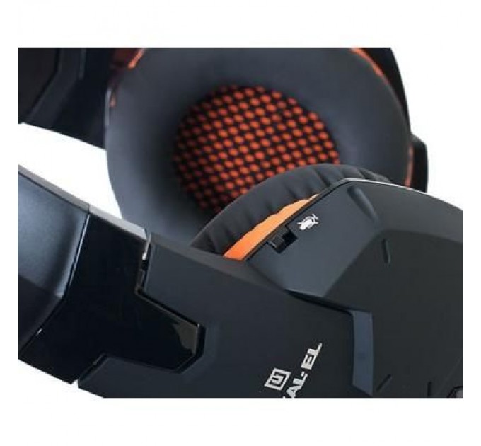 REAL-EL Навушники REAL-EL GDX-7700 SURROUND 7.1 black-orange