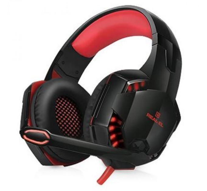 REAL-EL Навушники REAL-EL GDX-8000 VIBRATION SURROUND 7.1 BACKLIT