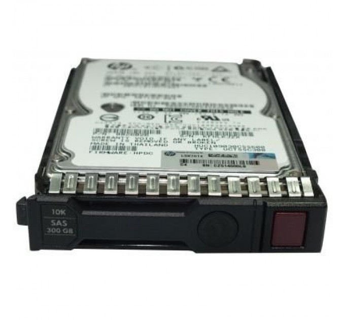 HP Жорсткий диск для сервера HP 300GB SAS 10K 2.5in 6G SC ENT HDD (599476-001/652564-B21/653955-001)