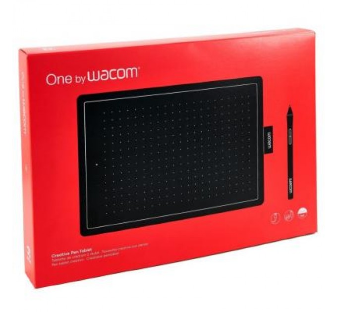Wacom Графічний планшет Wacom One by Medium Black (CTL-672-N)