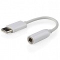 Cablexpert Перехідник Type-C to Jack 3.5mm female Cablexpert (CCA-UC3.5F-01-W)