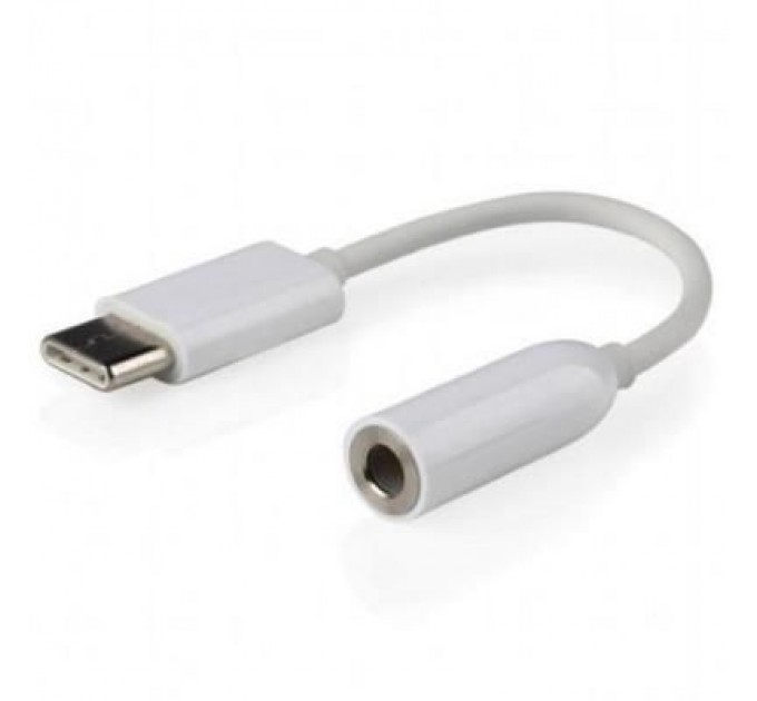 Cablexpert Перехідник Type-C to Jack 3.5mm female Cablexpert (CCA-UC3.5F-01-W)