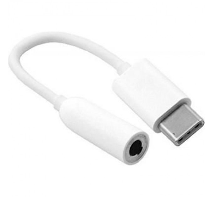 Cablexpert Перехідник Type-C to Jack 3.5mm female Cablexpert (CCA-UC3.5F-01-W)