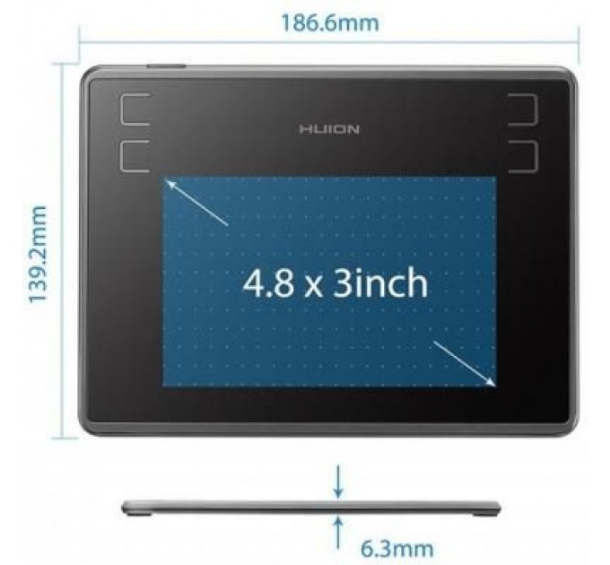 Huion Графічний планшет Huion Inspiroy H430P