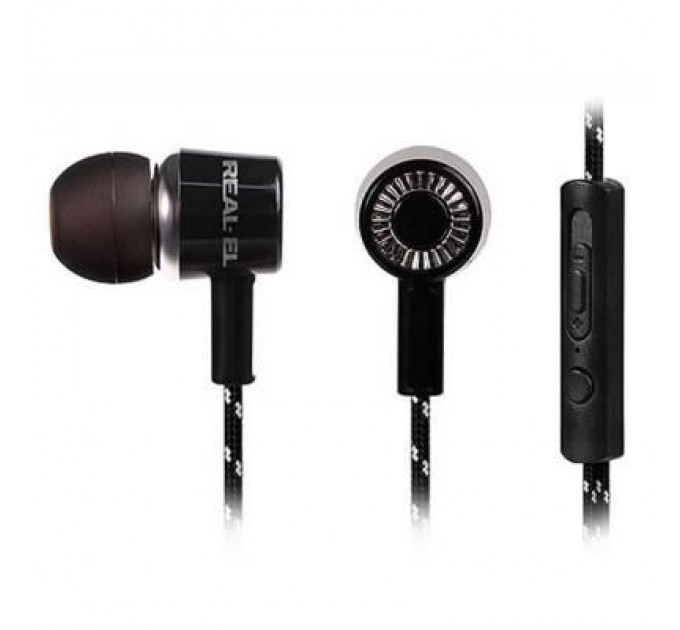 REAL-EL Навушники REAL-EL Z-1755 black-white