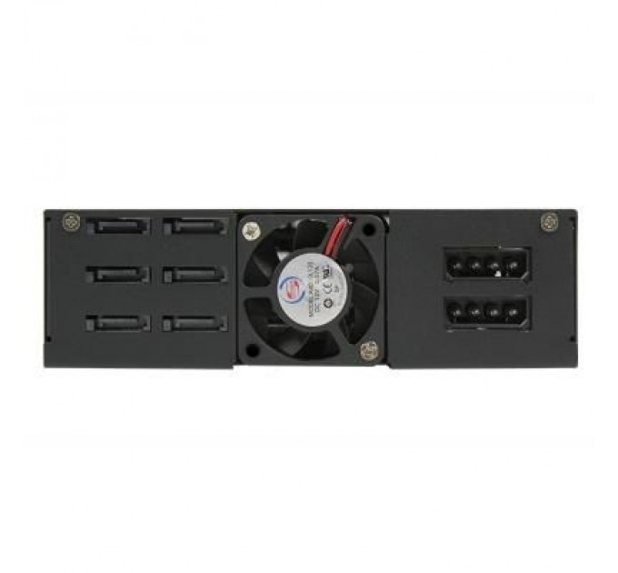 Chieftec Бекплейн Chieftec 1x5.25"/6x2.5" Hot-Swap Metal (CMR-625)