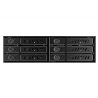 Бекплейн Chieftec 1x5.25"/6x2.5" Hot-Swap Metal (CMR-625)