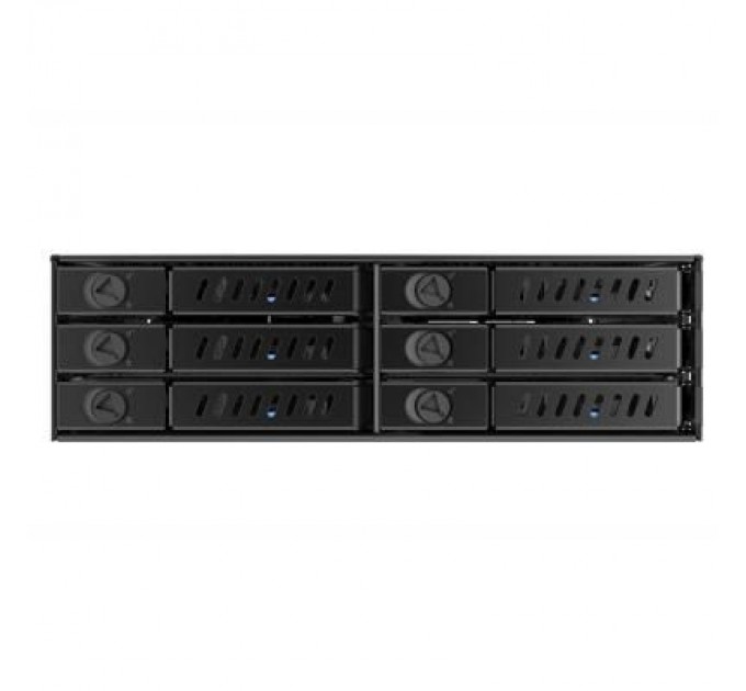 Chieftec Бекплейн Chieftec 1x5.25"/6x2.5" Hot-Swap Metal (CMR-625)