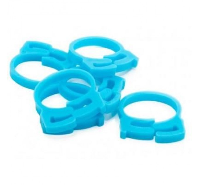 Extradigital Тримач для кабелю Extradigital Cable Clips CC-901 (Blue) * 6 (KBC1706)