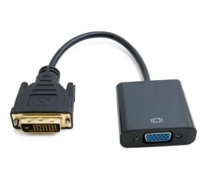 Extradigital Перехідник DVI-D Dual Link (Male)-VGA (Female), 0.15 m Extradigital (KBV1685)