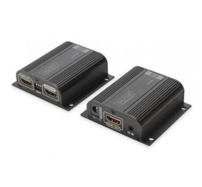 Digitus Перехідник HDMI UTP 50m Black Digitus (DS-55100-1)