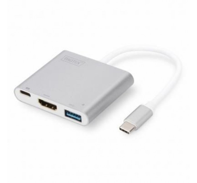 Digitus Перехідник Type-C to HDMI/USB 3.0/Type-C Digitus (DA-70838-1)