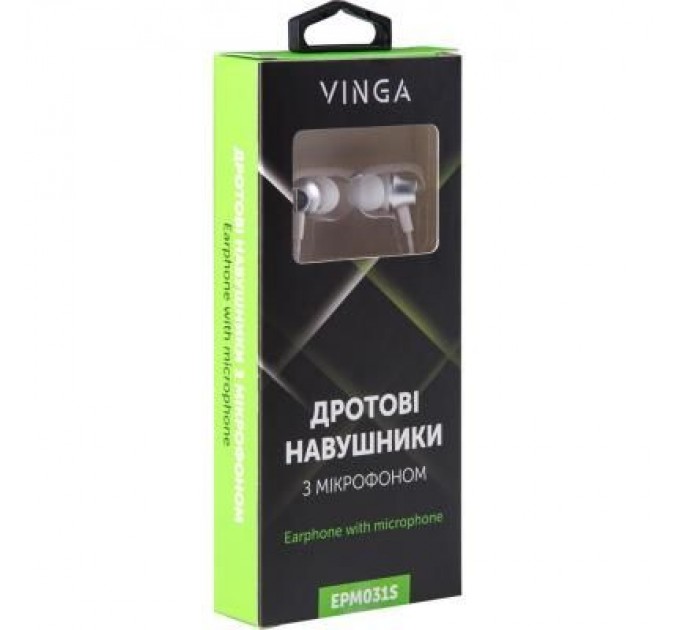 Vinga Навушники Vinga EPM031 Silver (EPM031S)