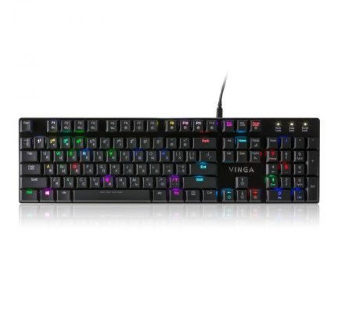 Vinga Клавіатура Vinga KBGM-395 black