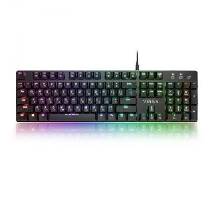 Vinga Клавіатура Vinga KBGM-395 black