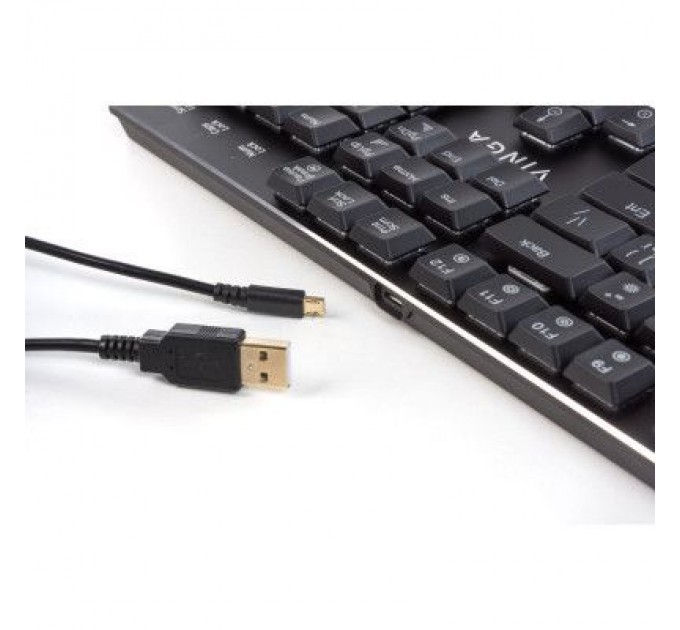 Vinga Клавіатура Vinga KBGM-395 black