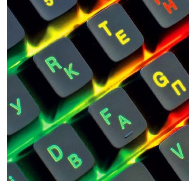 REAL-EL Клавіатура REAL-EL 7090 Comfort Backlit, black