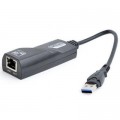 Gembird Адаптер USB3.0 to Gigabit Ethernet RJ45 Gembird (NIC-U3-02)