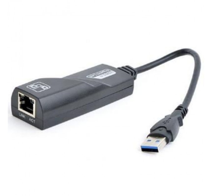 Gembird Адаптер USB3.0 to Gigabit Ethernet RJ45 Gembird (NIC-U3-02)