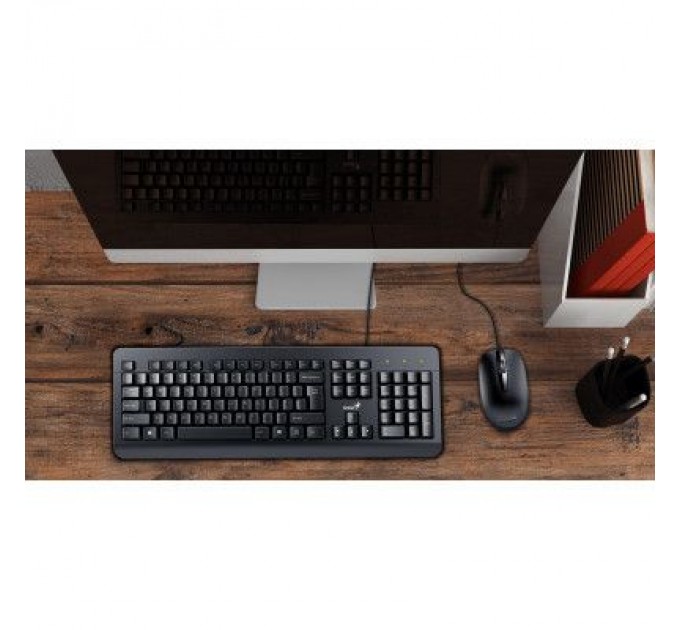 Genius Комплект Genius KM-160 Black Ukr (31330001419)
