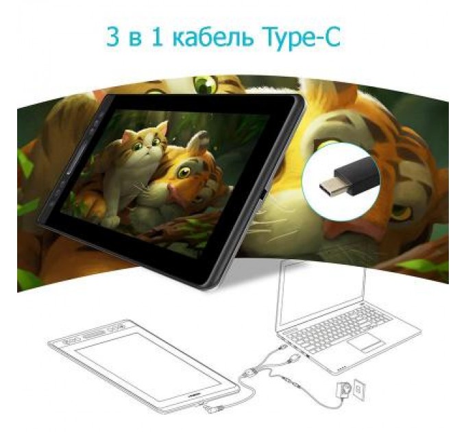 Huion Графічний планшет Huion Kamvas Pro 13 (PRO13)