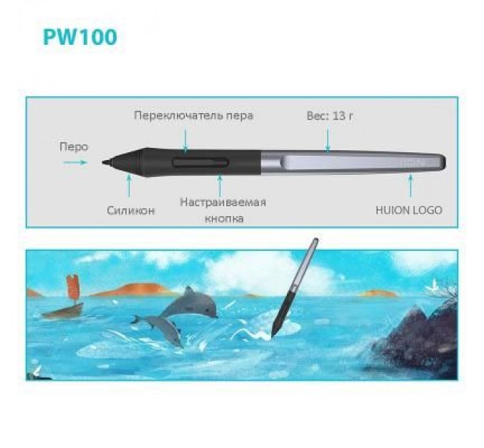 Huion Графічний планшет Huion H610Pro V2 (H610PROV2)