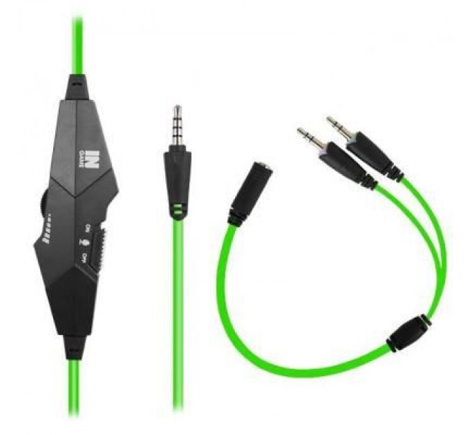 Gemix Навушники Gemix N1 Black-Green Gaming