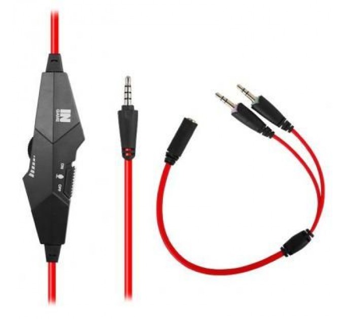 Gemix Навушники Gemix N1 Black-Red Gaming