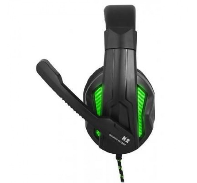 Gemix Навушники Gemix N2 LED Black-Green Gaming