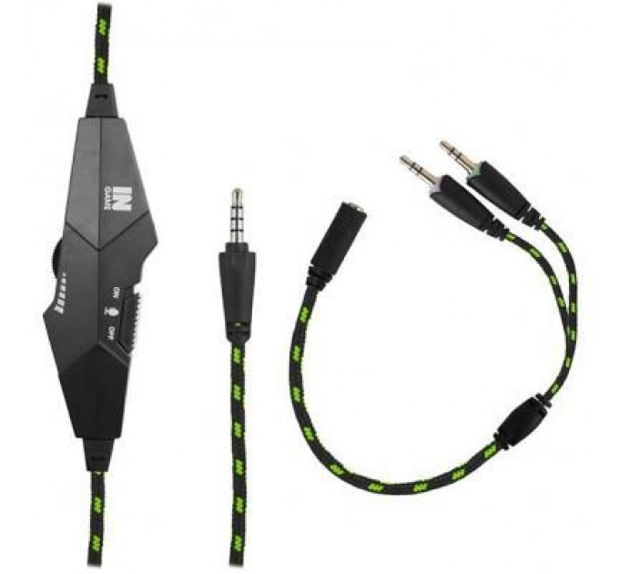 Gemix Навушники Gemix N20 Black-Green Gaming