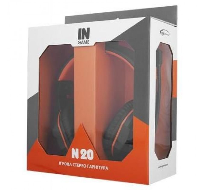 Gemix Навушники Gemix N20 Black-Orange Gaming