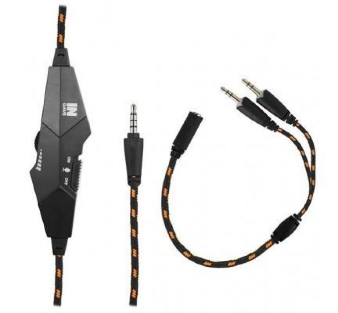 Gemix Навушники Gemix N20 Black-Orange Gaming