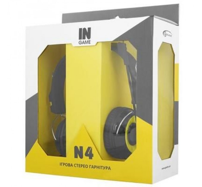 Gemix Навушники Gemix N4 Black-Yellow Gaming