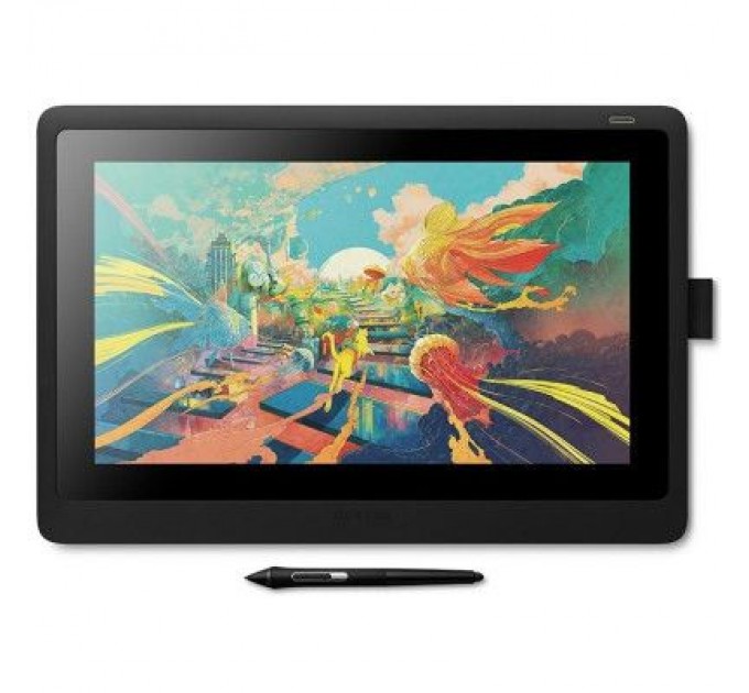 Wacom Планшет-монітор Wacom Cintiq16/FHD (DTK1660K0B)