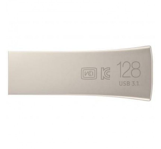 Samsung USB флеш накопичувач Samsung 128GB Bar Plus Silver USB 3.1 (MUF-128BE3/APC)