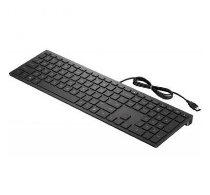HP Клавіатура HP Pavilion 300 USB UA Black (4CE96AA)