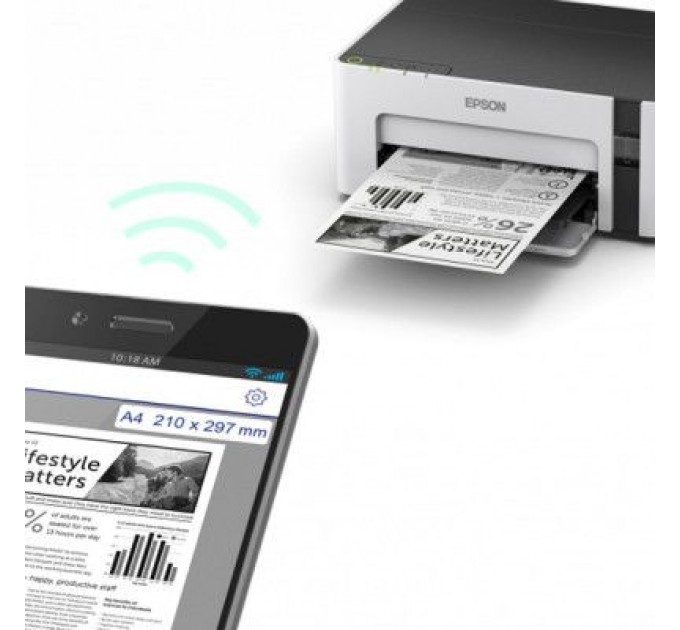 Epson Струменевий принтер Epson M1120 с WiFi (C11CG96405)