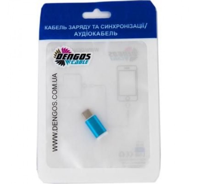 Dengos Перехідник micro-USB -Type C Dengos (ADP-007)