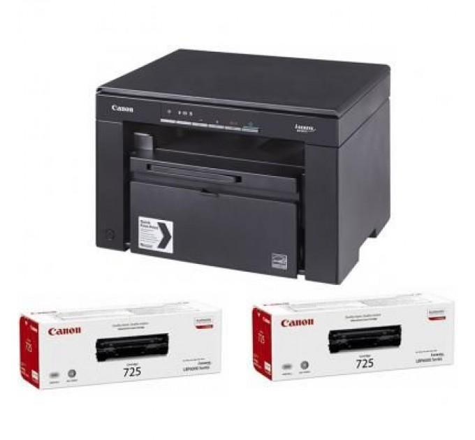 Canon Багатофункціональний пристрій Canon i-SENSYS MF3010 + 2 картриджа (5252B034)