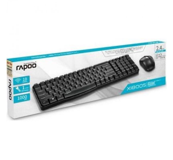 Rapoo Комплект Rapoo X1800S Black