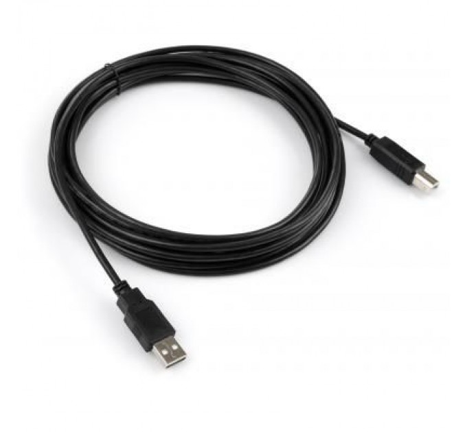 Vinga Кабель для принтера USB 2.0 AM/BM 5.0 m Vinga (VCPUSBAMBM5BK)